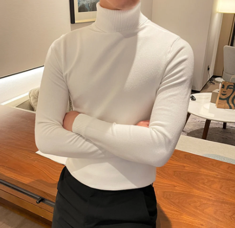 Men's High Neck Sweater LC02 (One Piece)