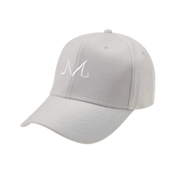 Embroidered Cotton Baseball Cap with M Design