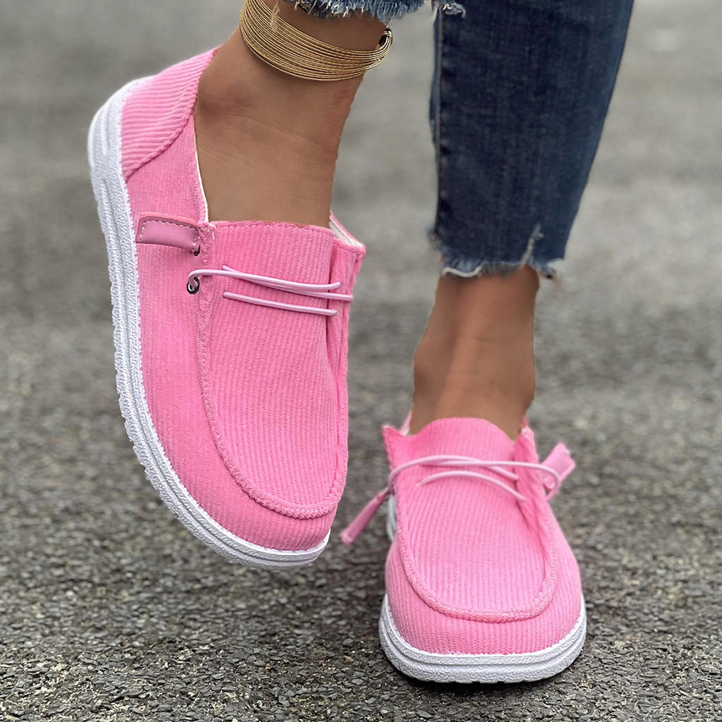 Lux Non-Slip Canvas Slip-On Sneakers for Women