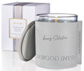 M&SENSE Soy Candle Teakwood Scented 7.4oz 40 Hours Long Lasting Natural Aromatic Candle Leather Wrapped Luxury Candle Gifts for Men & Women Relaxing Aromatherapy Candle for Stress Relief