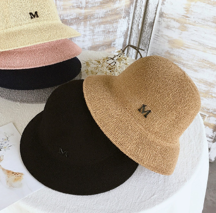 M-Style Wool Felt Bucket Hat - Retro Japanese Fashion