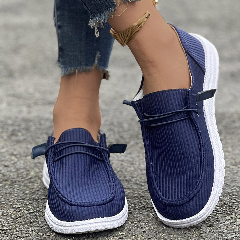 Lux Non-Slip Canvas Slip-On Sneakers for Women