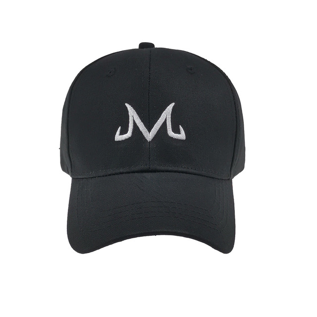 Embroidered Cotton Baseball Cap with M Design