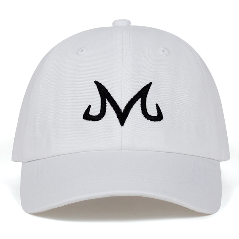 Embroidered Cotton Baseball Cap with M Design