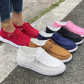 Lux Non-Slip Canvas Slip-On Sneakers for Women