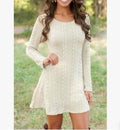 Long Sleeve Sweater, Sweater Dress, Loose Round Neck Sweater