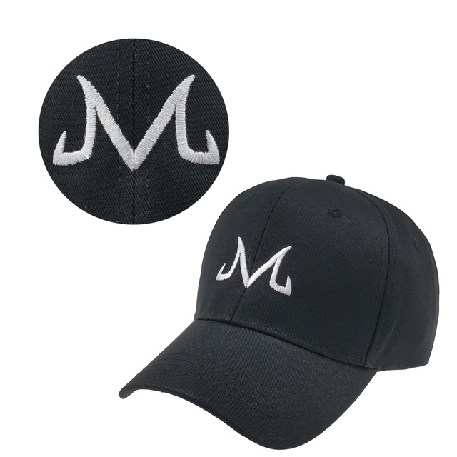 Embroidered Cotton Baseball Cap with M Design
